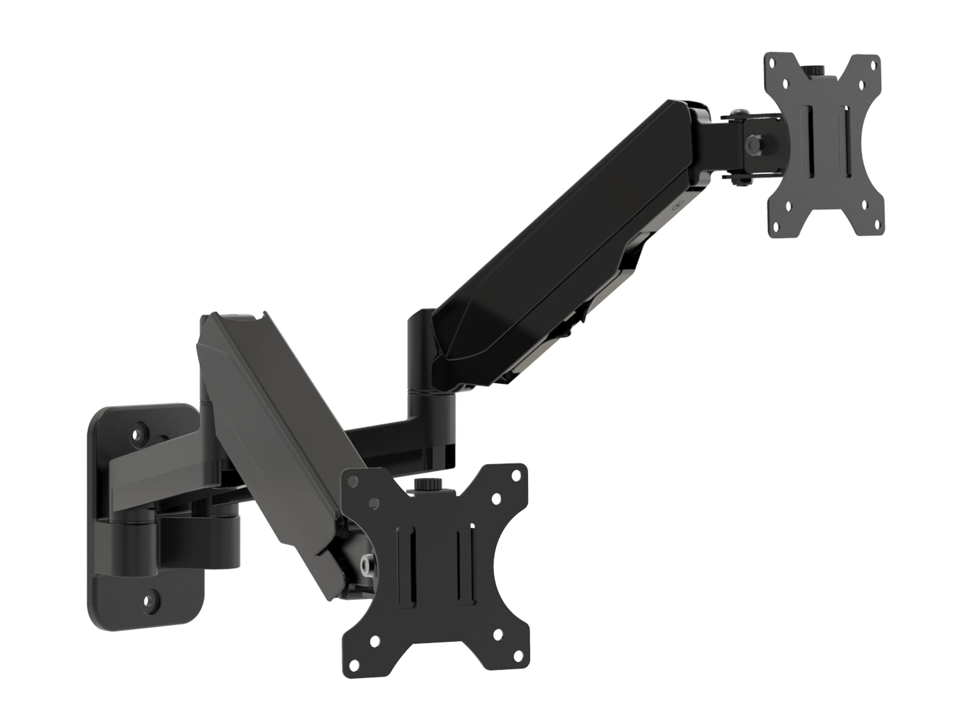 Multibrackets M Monitormount Wall Basic Dual-seinäteline kahdelle näytölle 17-32"", täysin liikuteltava, 16 kg, musta