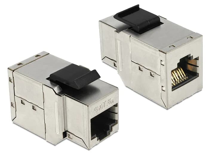 Delock Keystone Module RJ45 jack > RJ45 jack Cat.6A