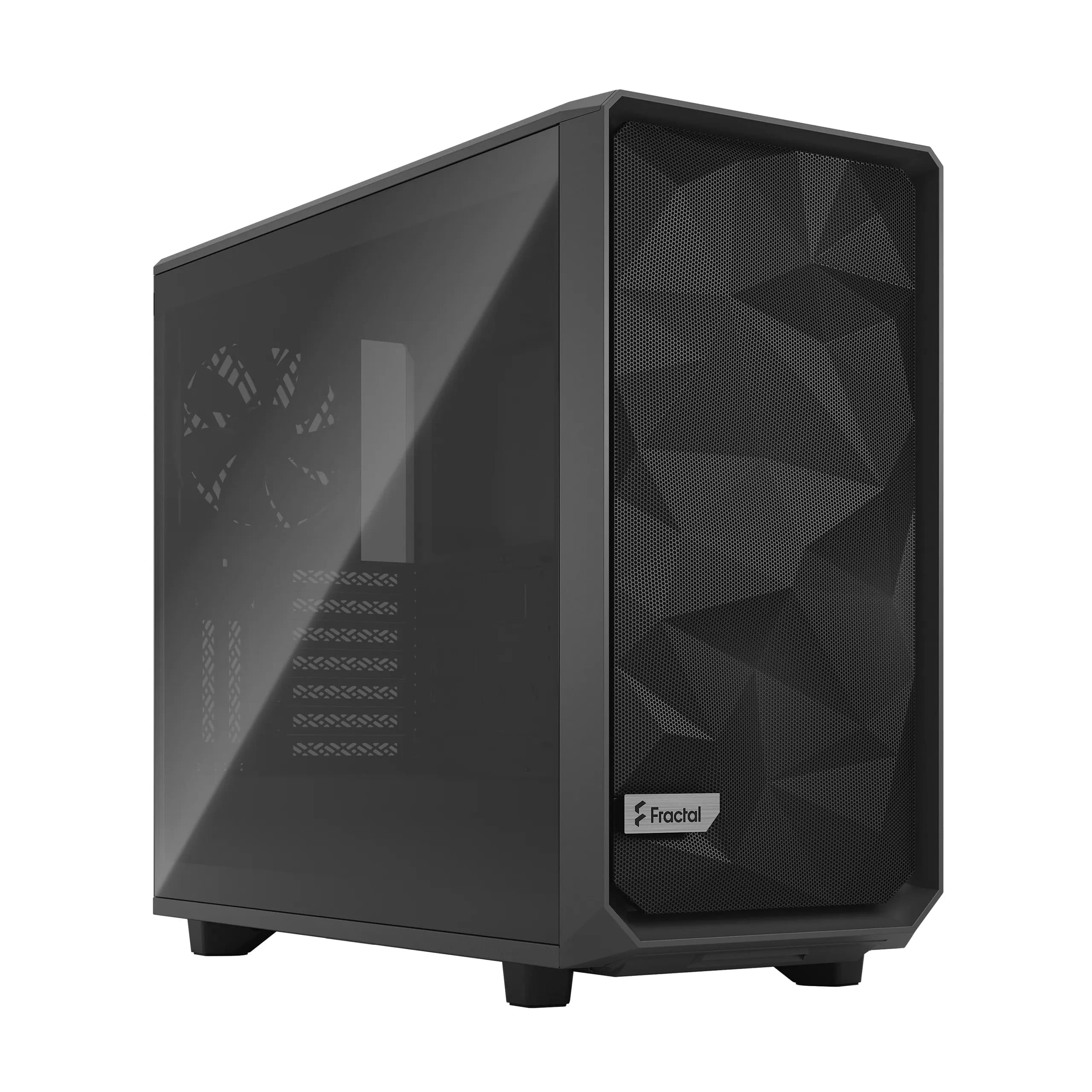 Fractal Design Meshify 2 -miditornikotelo vaalealla ikkunalla, harmaa