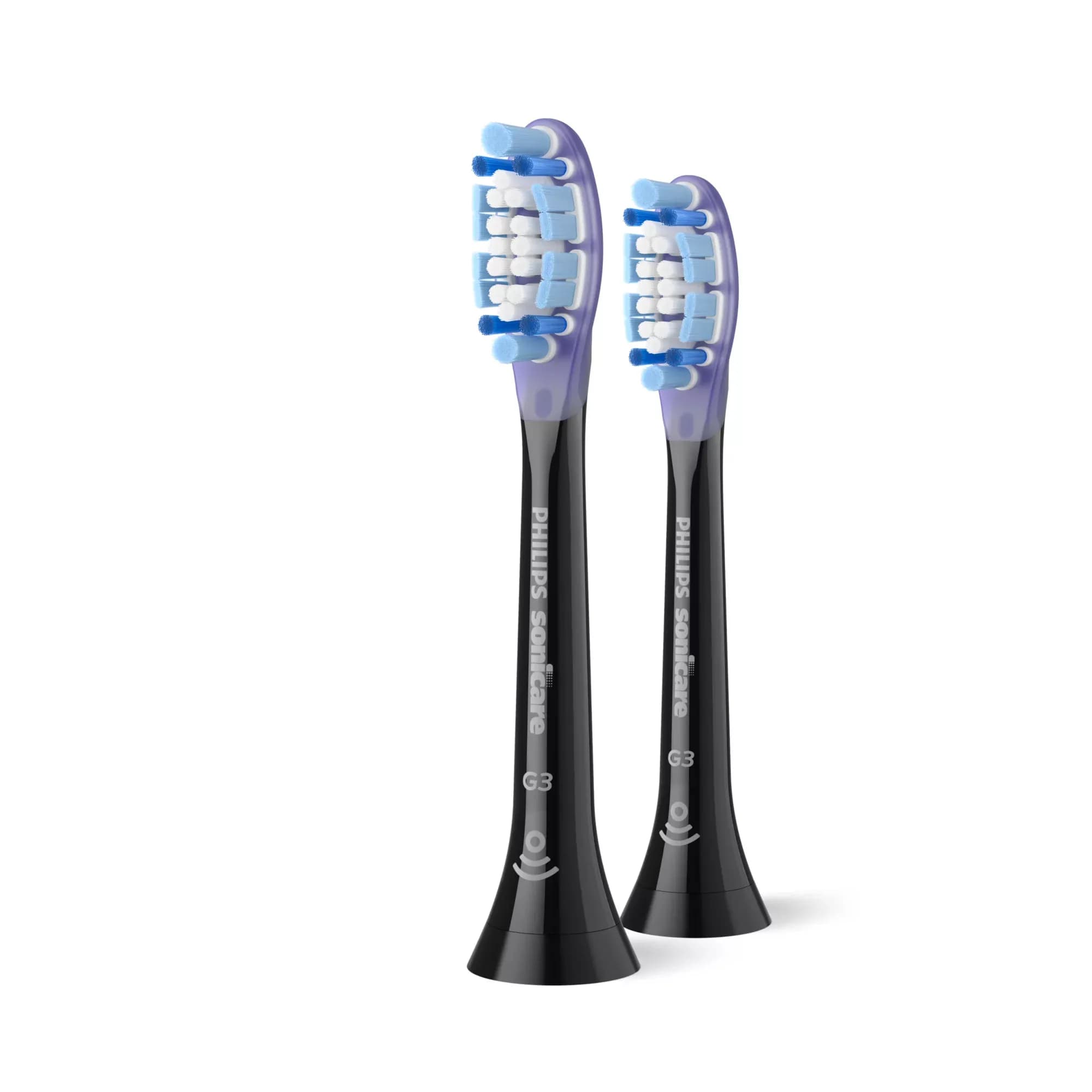 Philips Sonicare G3 Premium Gum Care HX9052/88 2 kpl -vaihtoharjaspäät, Musta