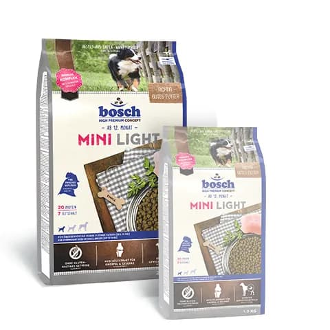 Bosch Mini Light, Koiran kuivaruoka, Adult, 2,5 kg