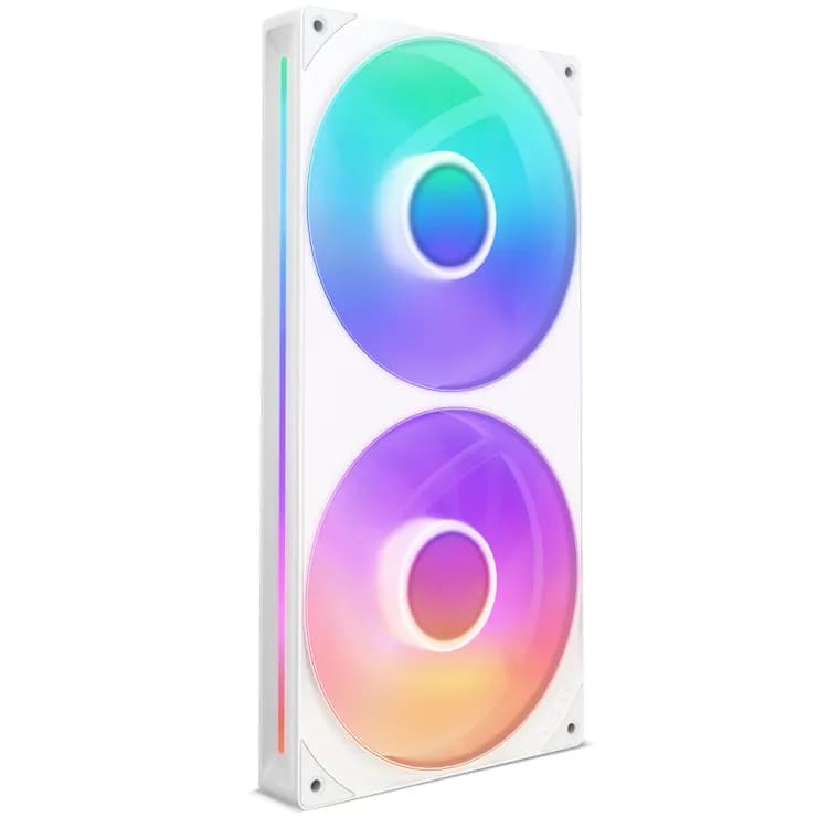 NZXT F280 RGB Core -kotelotuuletin 280 mm Valkoinen