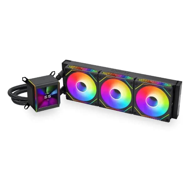Lian Li Galahad II LCD SL-INF 360mm ARGB -nestejäähdytin, musta