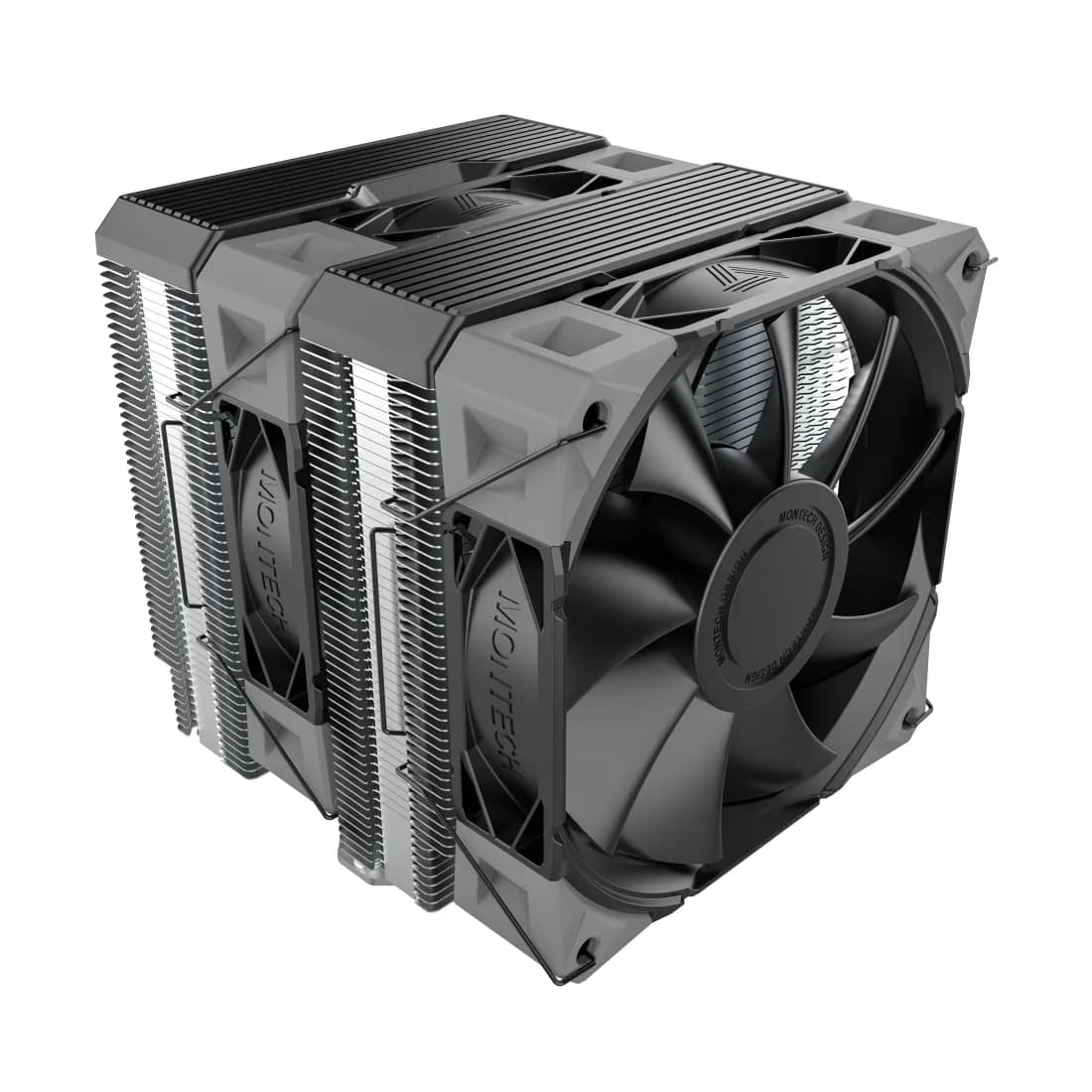 Montech NX600, 2x120 mm -prosessorijäähdytin, musta