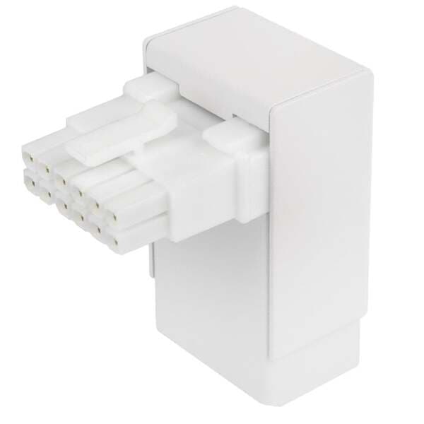 Kolink Core Pro 12V-2x6 90 degree adapter - Type 2, white