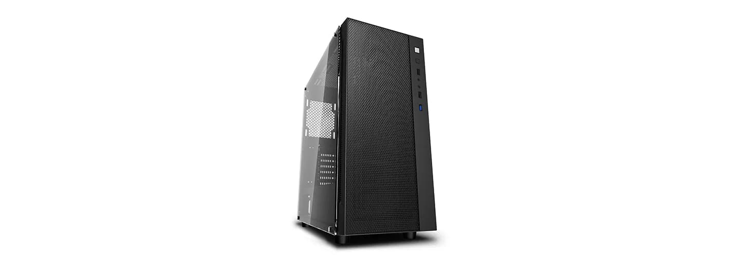 DEEPCOOL Matrexx 55 Mesh -miditornikotelo ikkunalla, musta