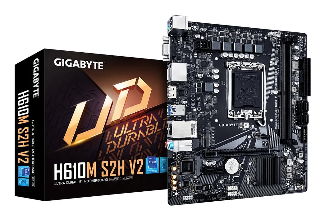 Gigabyte H610M S2H V2 DDR4 LGA1700 mATX -emolevy