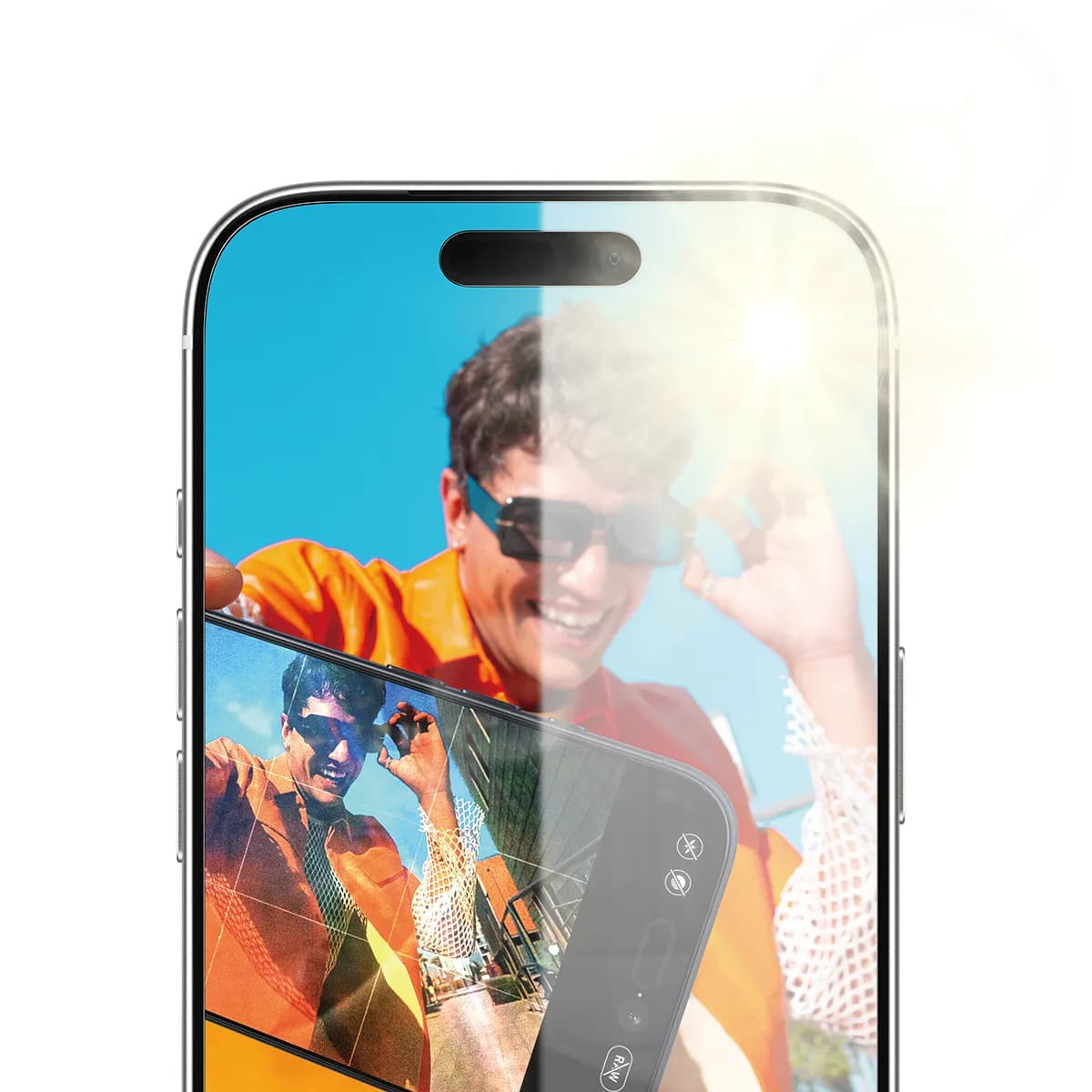 Panzerglass iPhone 17 Pro -näytönsuoja, Anti-Reflective Armor