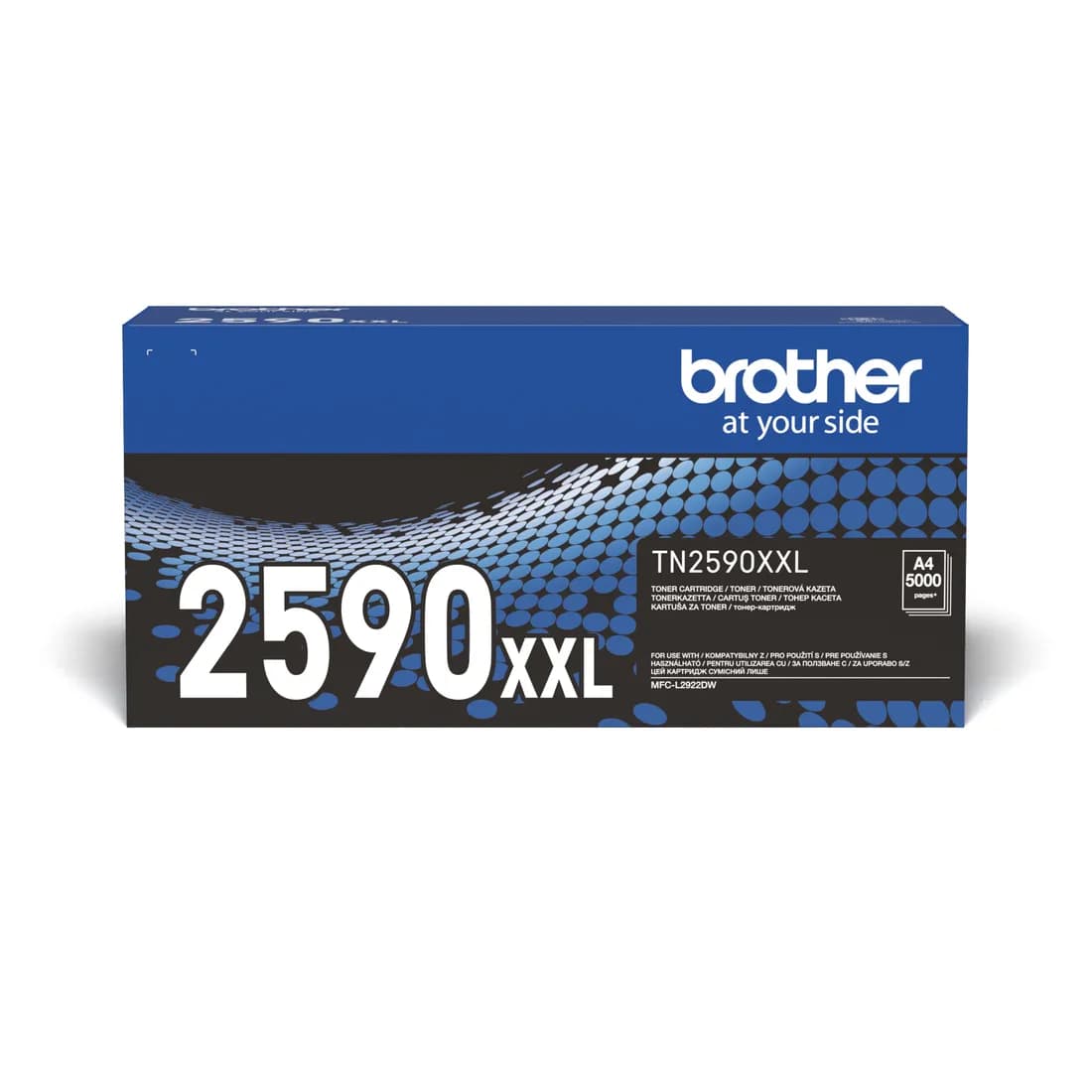 Brother TN2590XXL -laservärikasetti, musta