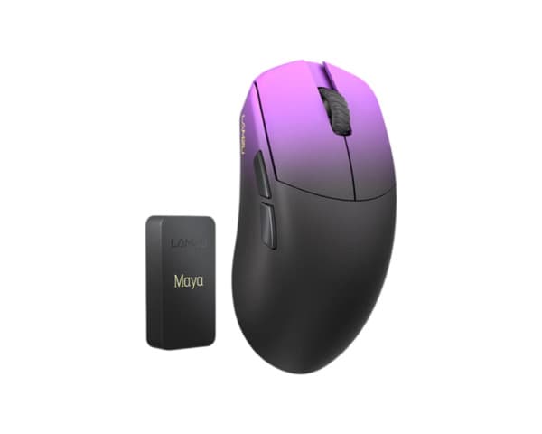 Lamzu Maya Champion Edition 8K -langaton pelihiiri, Purple Shadow