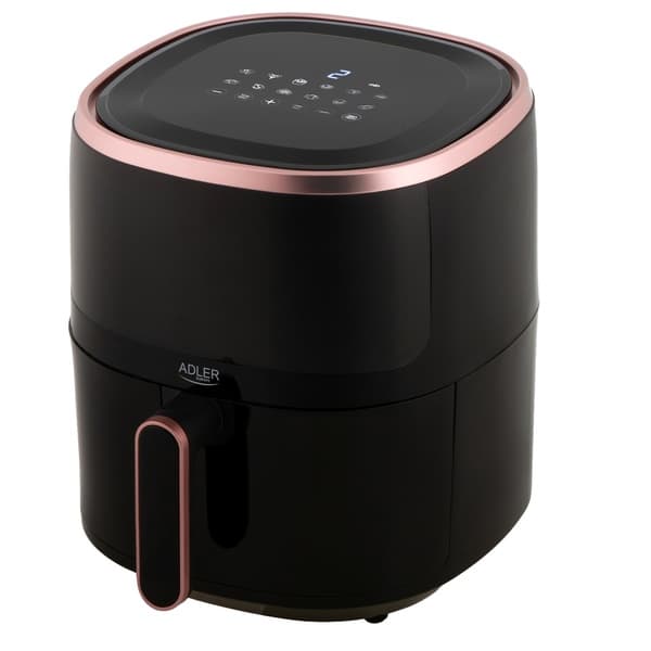 Adler AD 6322, 5 l, 2000 W, airfryer, musta