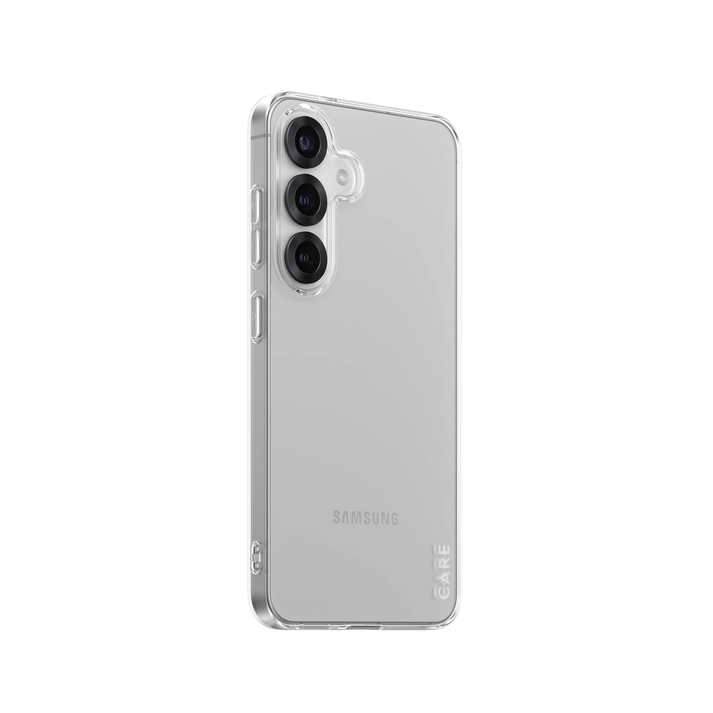 Care by PanzerGlass Galaxy S25 Slim X-Ray -suojakuori, Läpinäkyvä