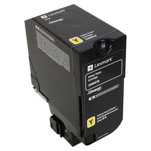 Lexmark 24B6518 High Yield -laservärikasetti, keltainen