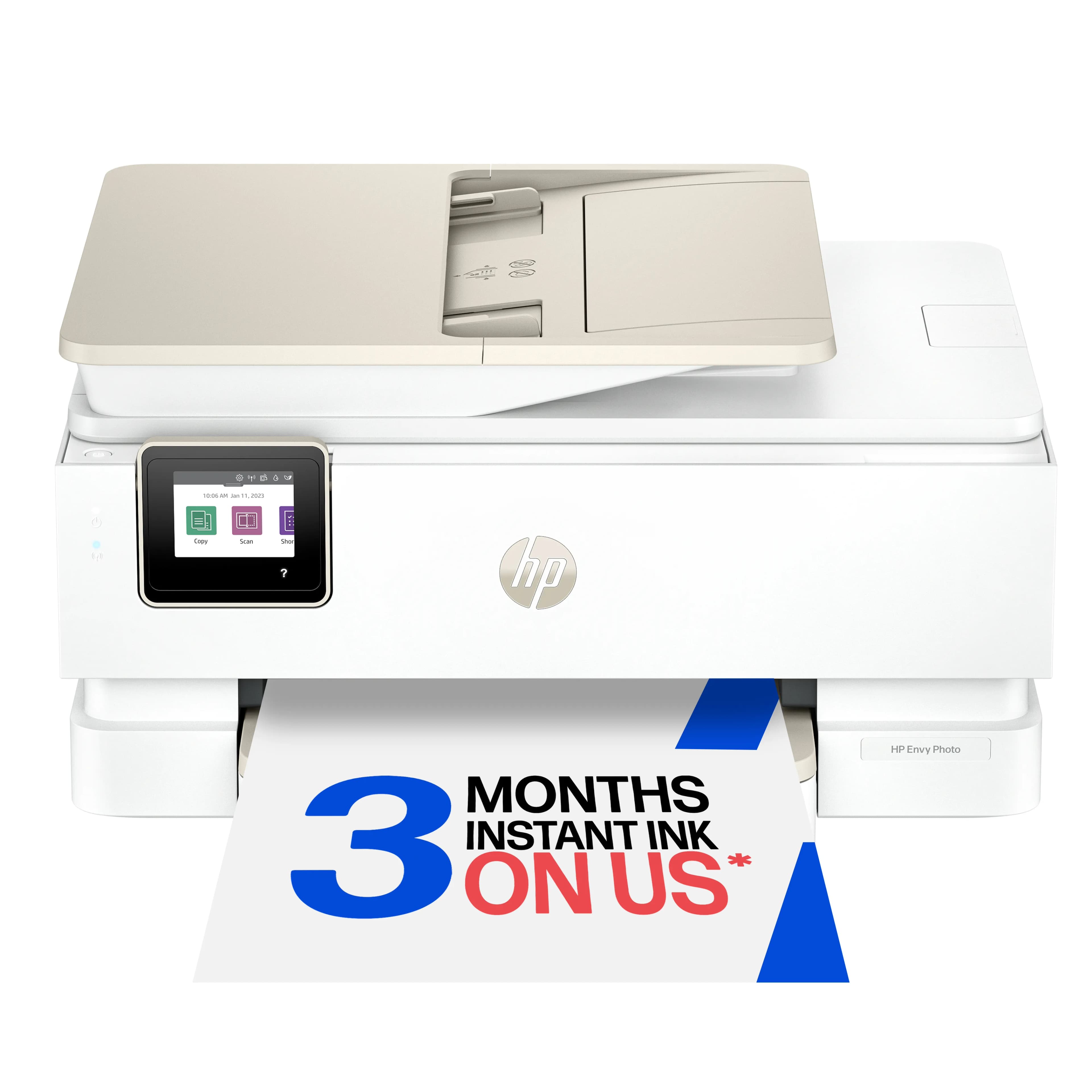 HP Envy Photo 7930 All-in-One Color Inkjet 10ppm Print Scan Copy Photo Printer USB 2.0 Wi-Fi