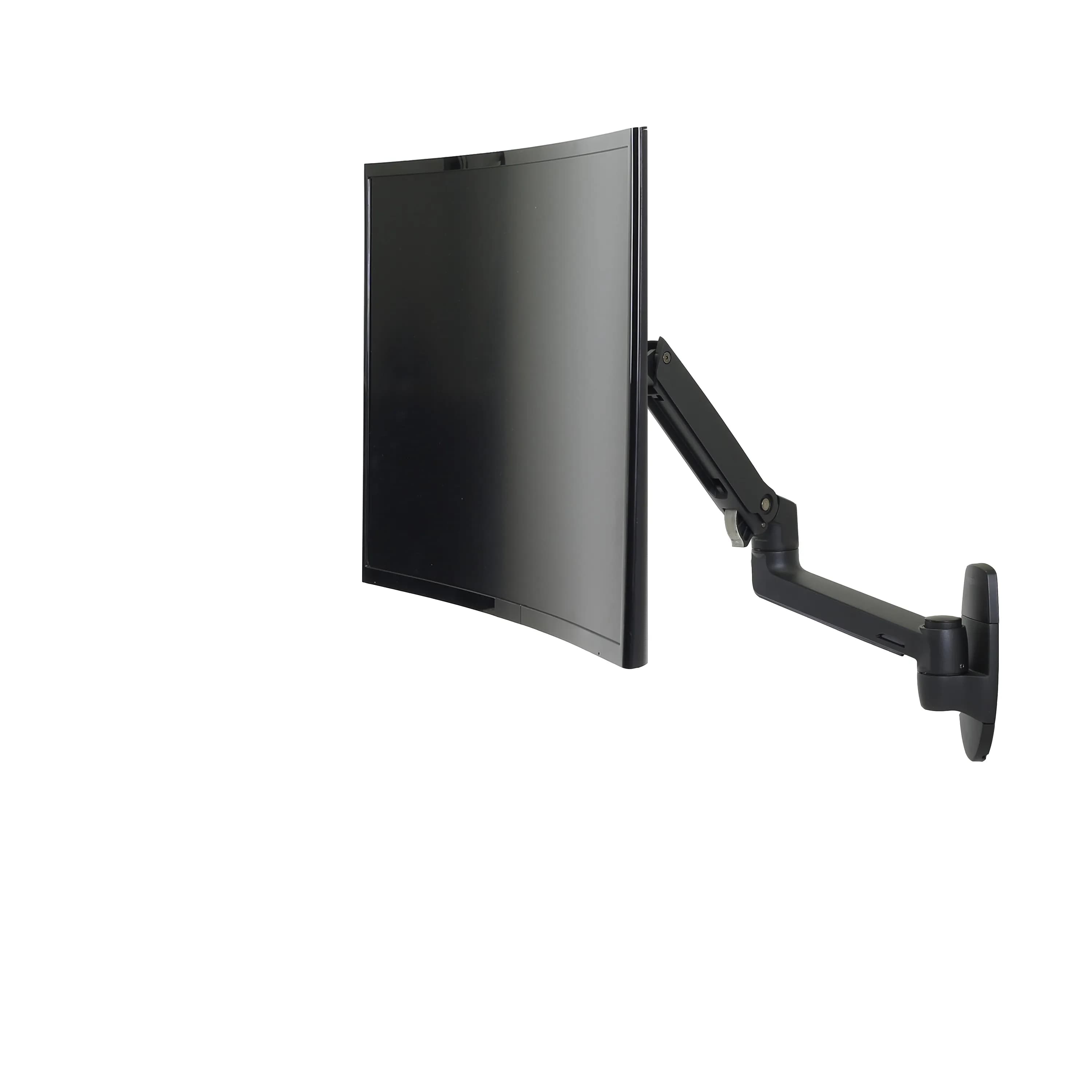 Ergotron LX -seinäteline yhdelle näytölle 20-34"", kaasujousella, 11.3 kg, musta