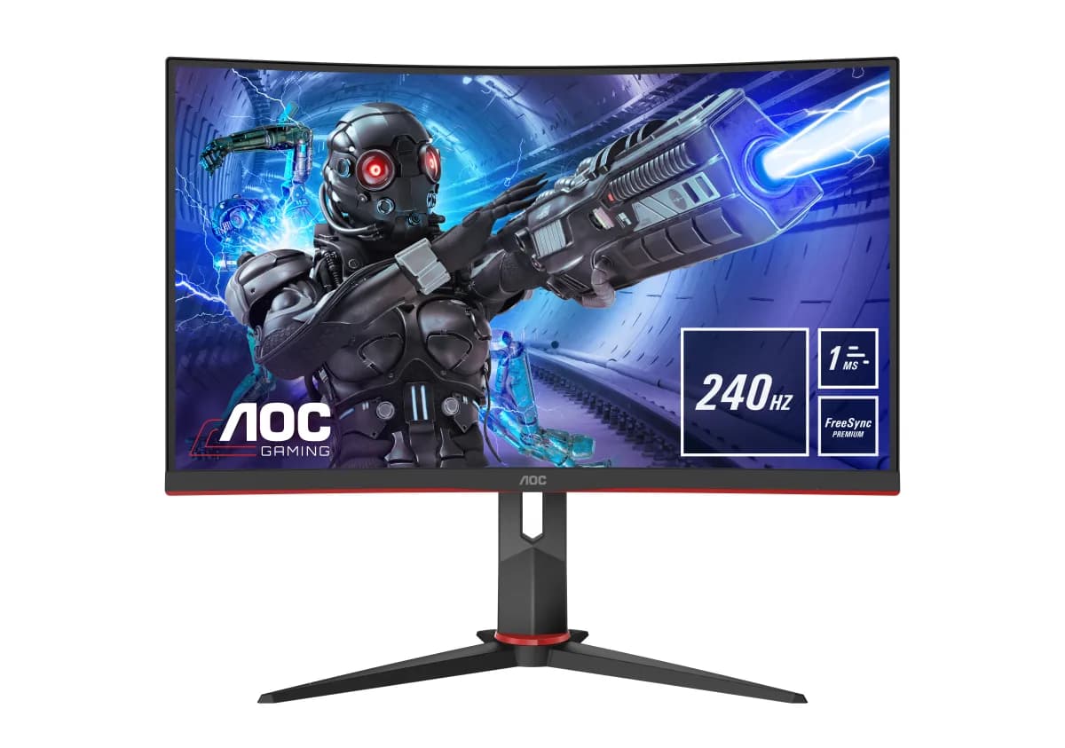 AOC C32G2ZE/BK 31.5"" Full HD, VA -kaareva pelinäyttö