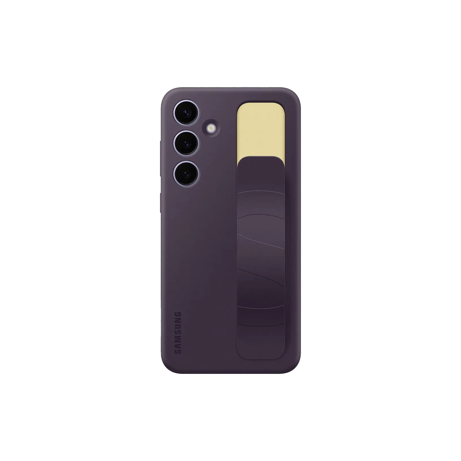 Samsung Galaxy S24 Plus Standing Grip -suojakuori, Tumma violetti
