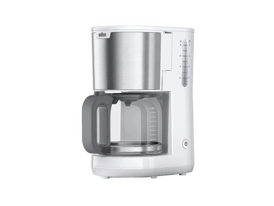 Braun PurShine KF 1500 10 kupin -kahvinkeitin, valkoinen