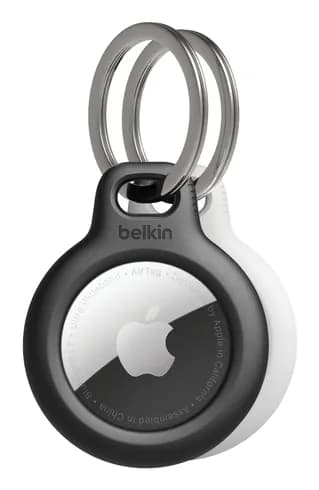 Belkin Secure holder Keyring Airtag 2Pcs Blk/Wht