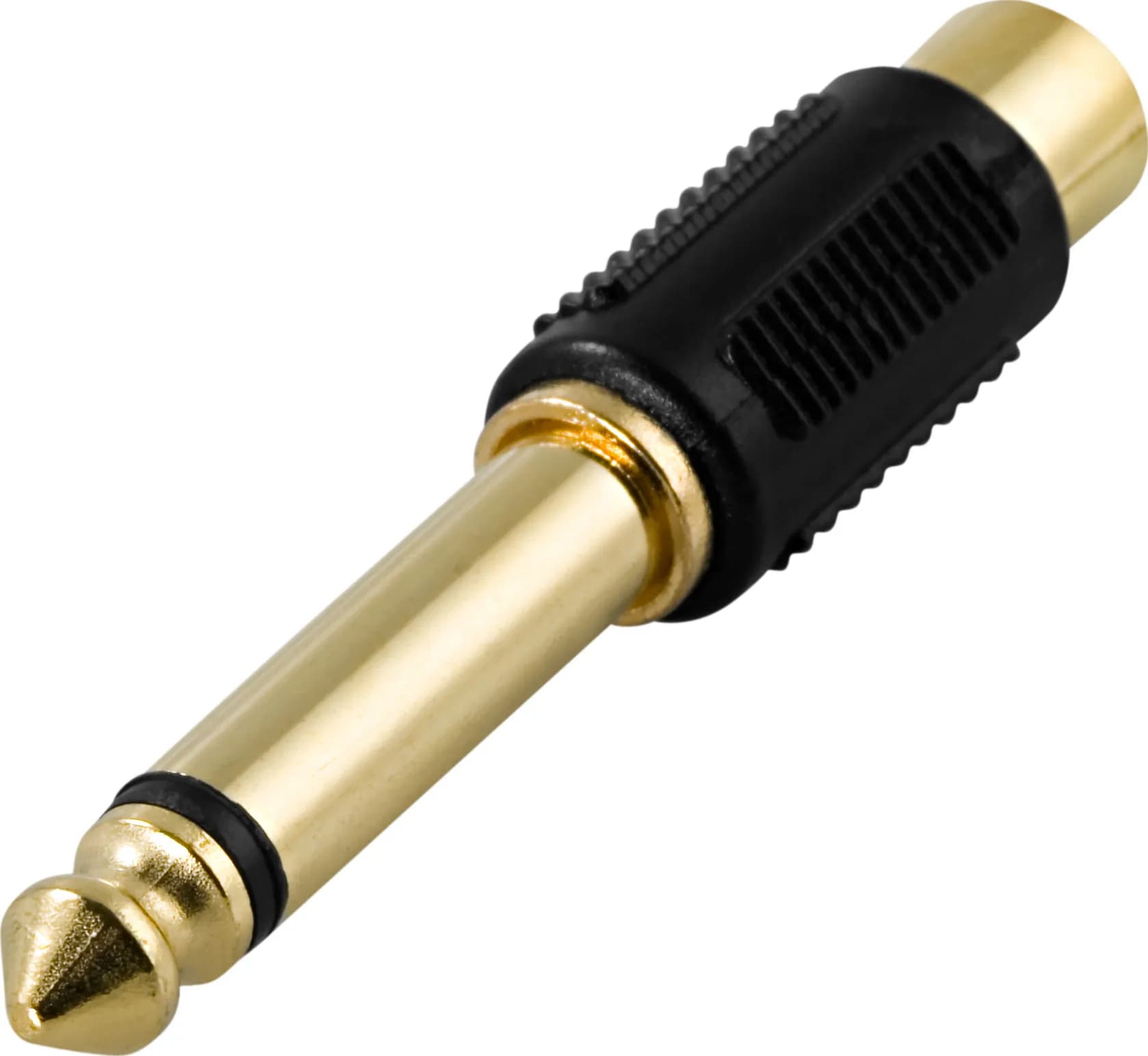 Multimedia-adapteri, RCA n - 6,3mm u, mono