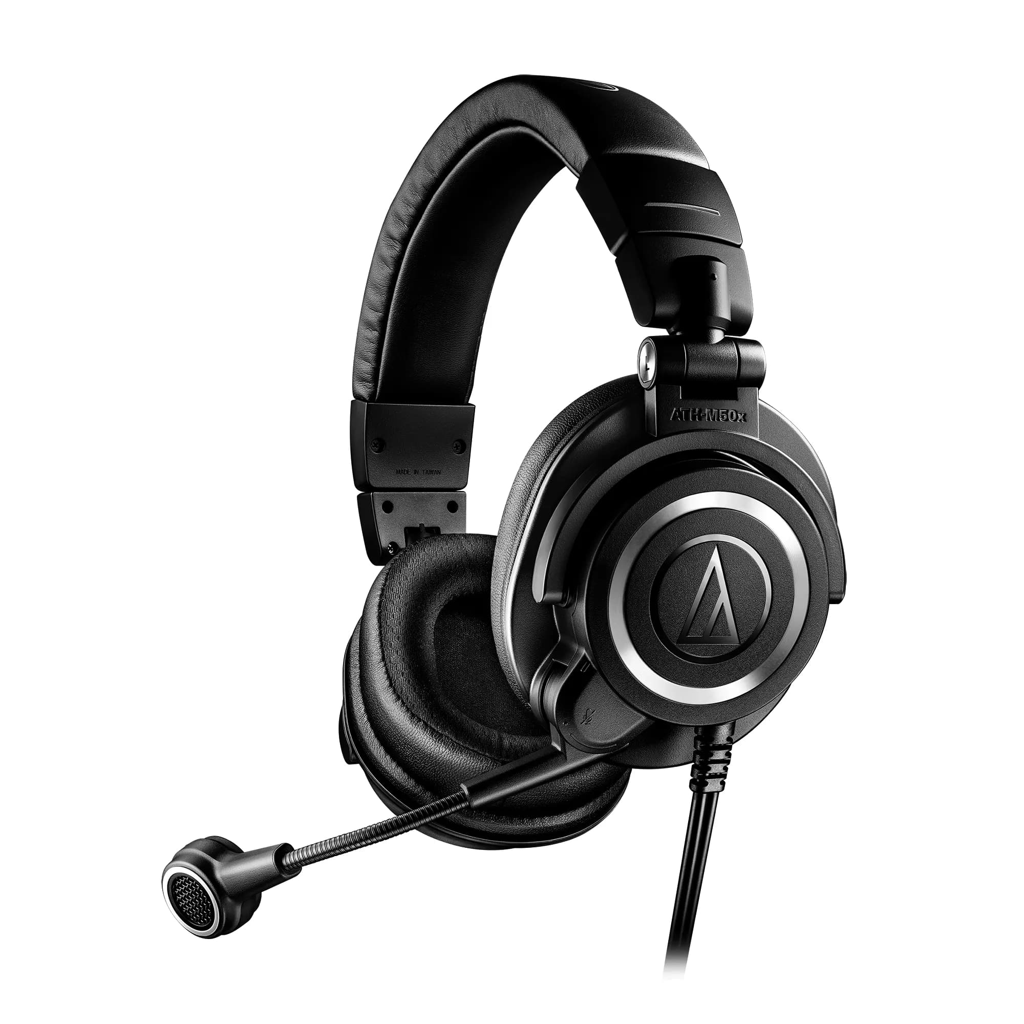 Audio-Technica ATH-M50xSTS StreamSet -kuulokemikrofoni, musta