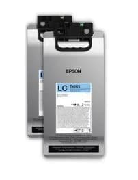 Epson UltraChrome RS C13T45U500-mustekasetti, 1,5 l, vaaleansyaani, 2 kpl
