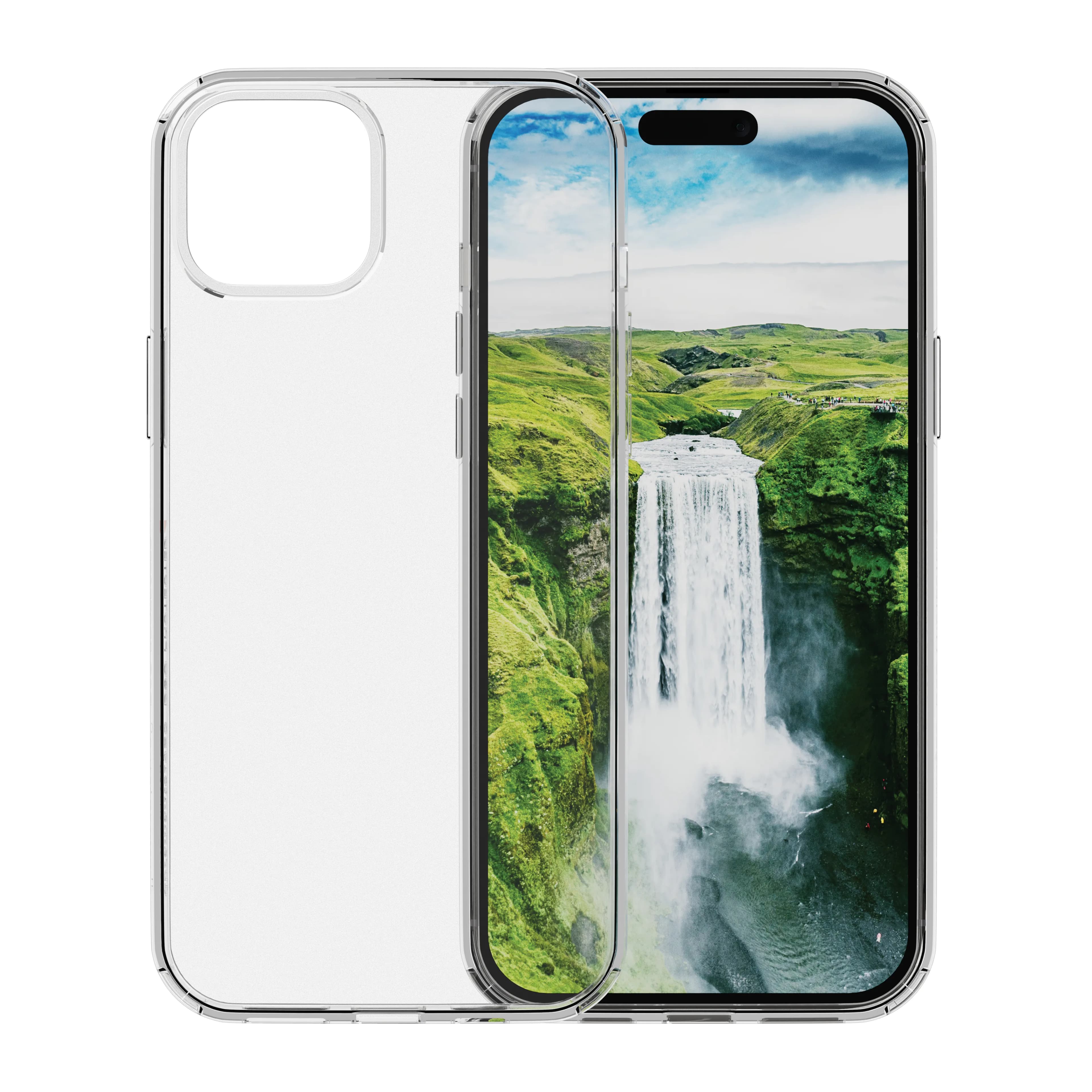 Dbramante1928 Iceland Ultra D3O, iPhone 15 Plus -suojakuori, Läpinäkyvä