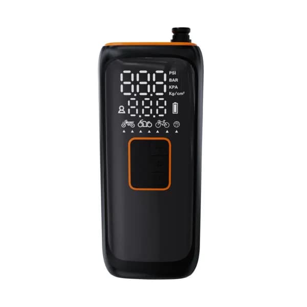Nordic Quality -kannettava ilmakompressori, 150 PSI, USB-C, musta