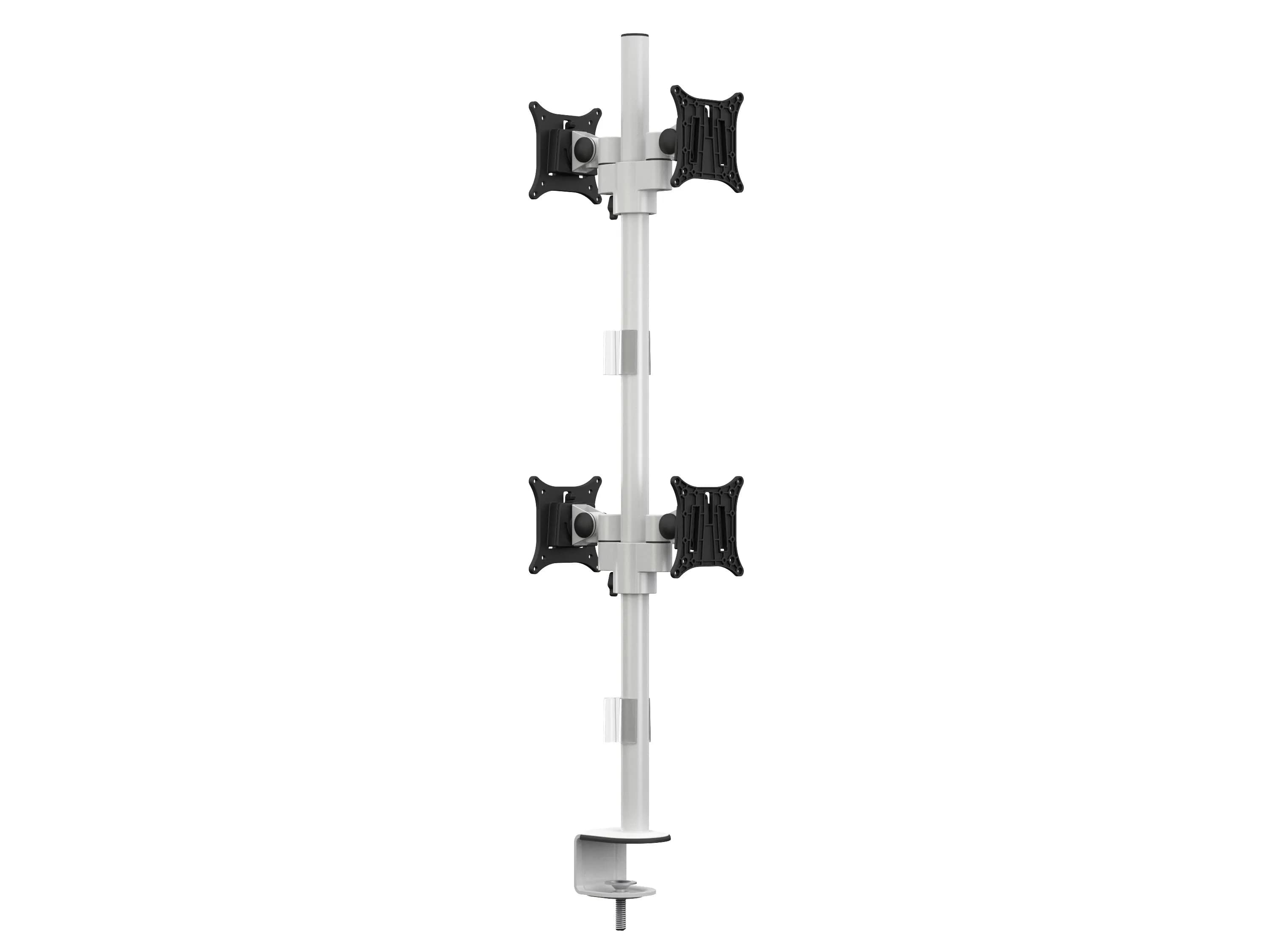 Multibrackets M VESA Deskmount Officeline Quad B2B-pöytäteline neljälle näytölle 15-30"" 8 kg, valkoinen