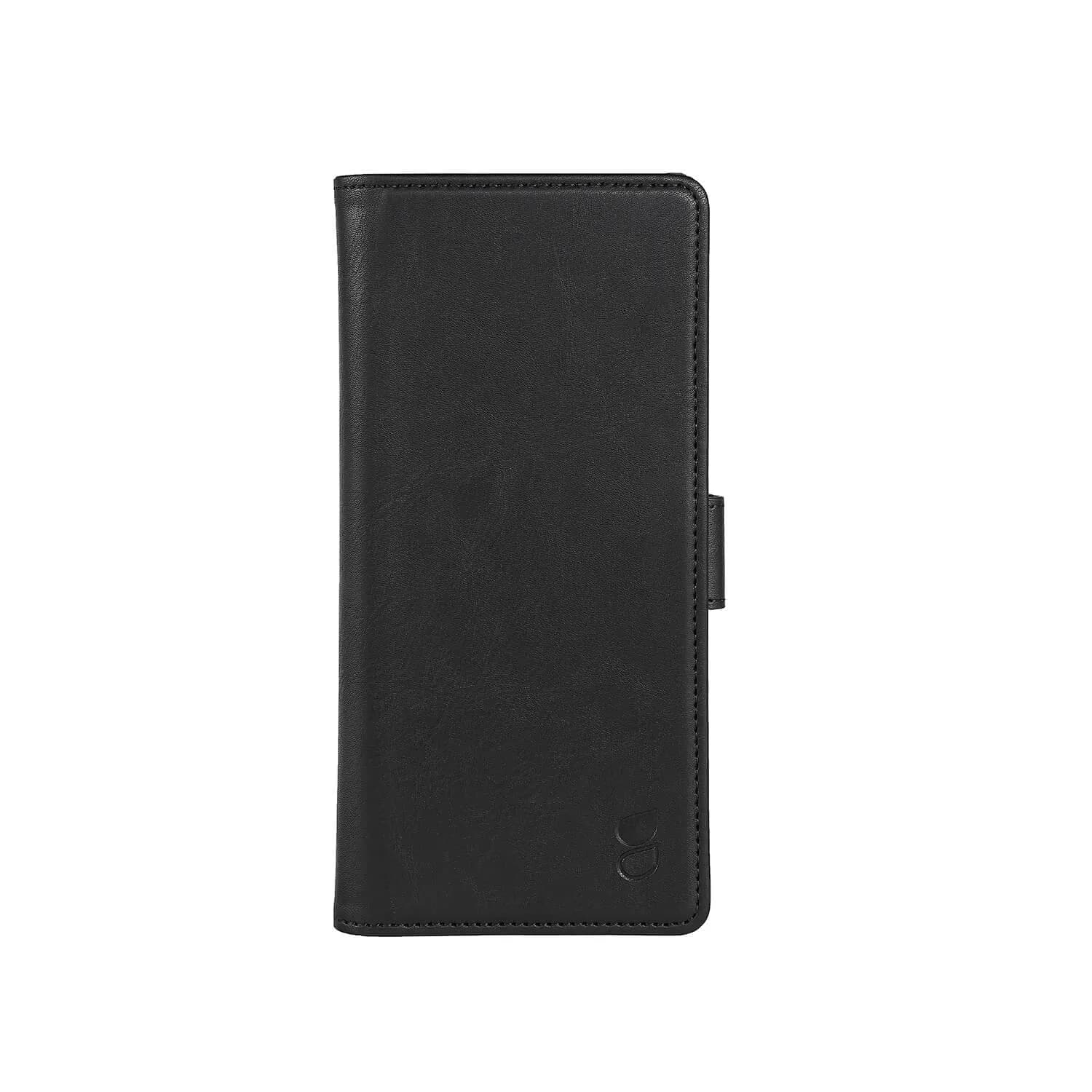 GEAR Classic 3 Card Recycled, Moto G35 -lompakkokotelo, musta
