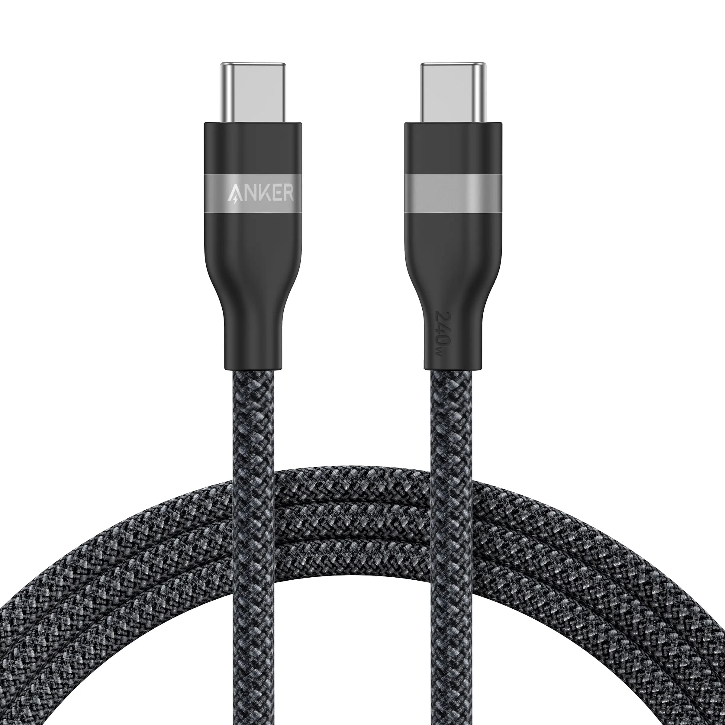 Anker USB-C -kaapeli, 240 W, 1,8 m, musta