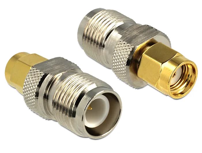 Delock Adapter RP-SMA Plug > RP-TNC Jack