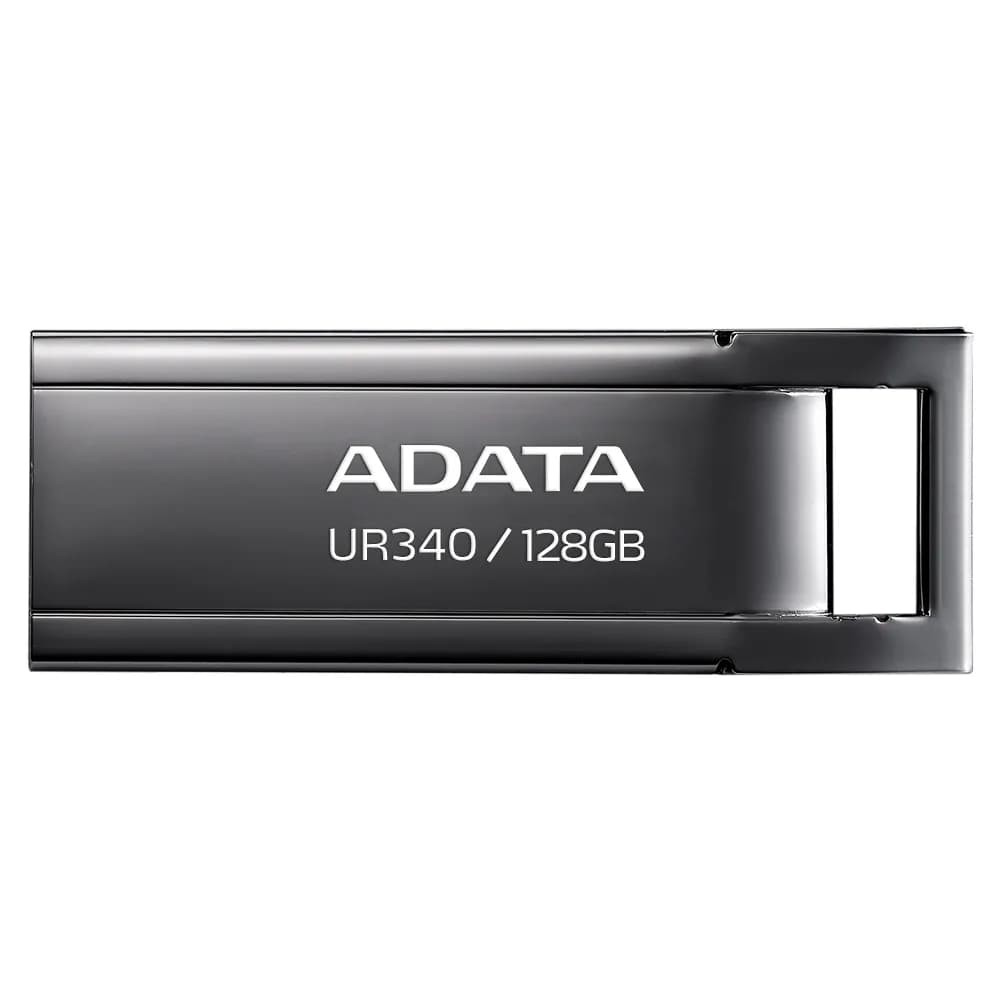 A-DATA UR340 USB 3.2 Gen 1 128 Gt -muistitikku, musta