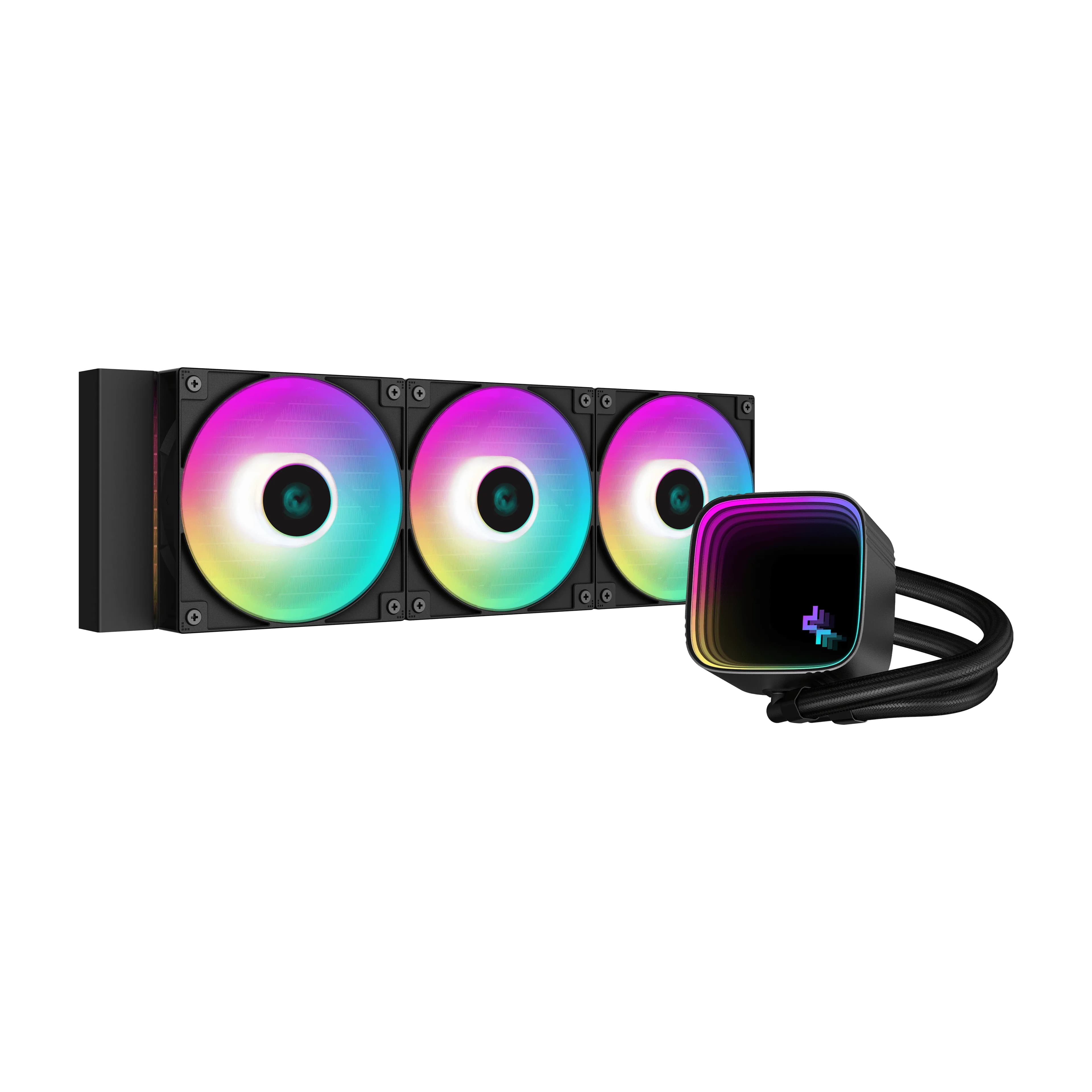 DeepCool LS720 SE 360mm ARGB -nestejäähdytin, musta
