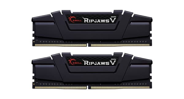 G.SKILL Ripjaws V 16 Gt (2 x 8 Gt) DDR4 3600 MHz, CL16 -muisti (XMP)