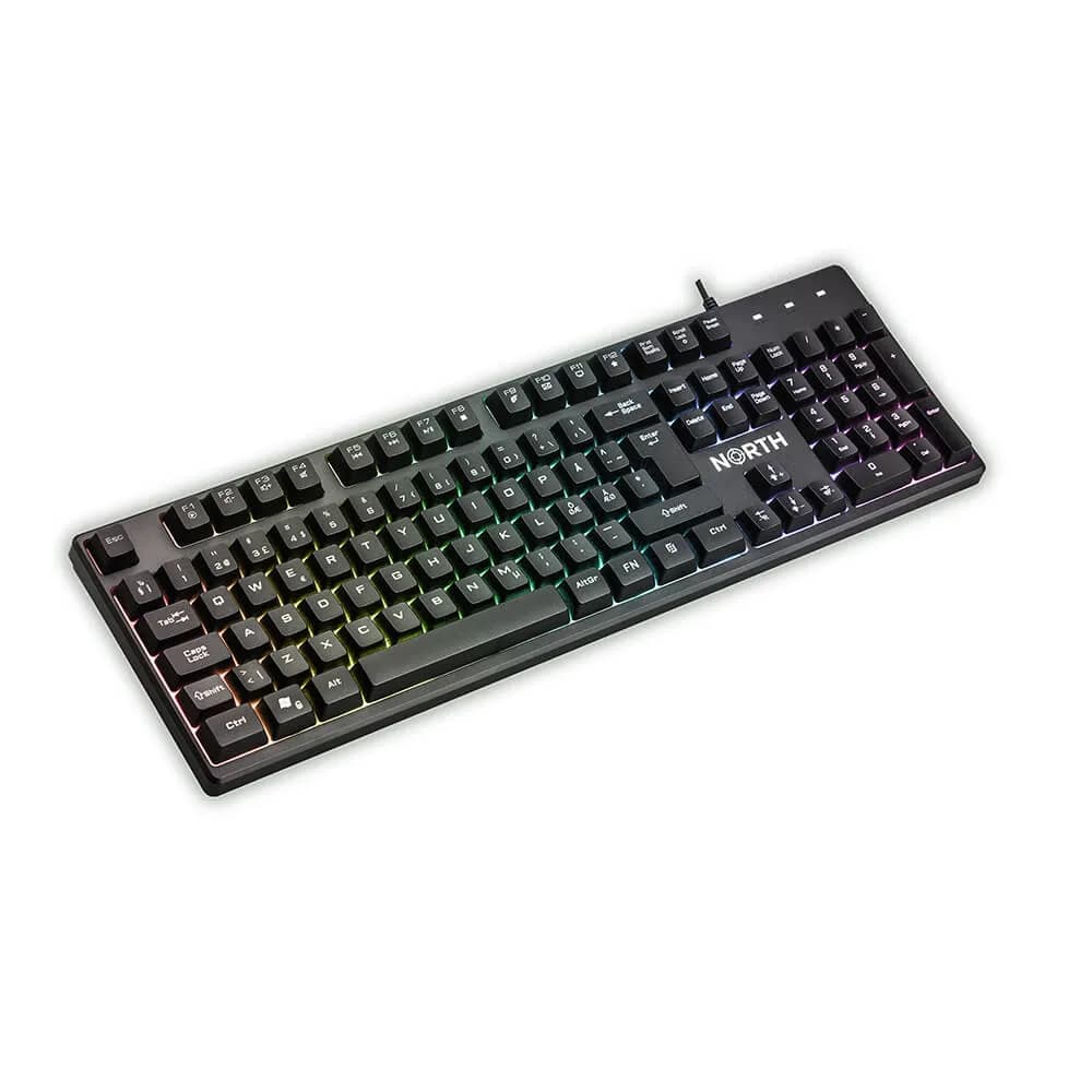 North K100 RGB -pelinäppäimistö