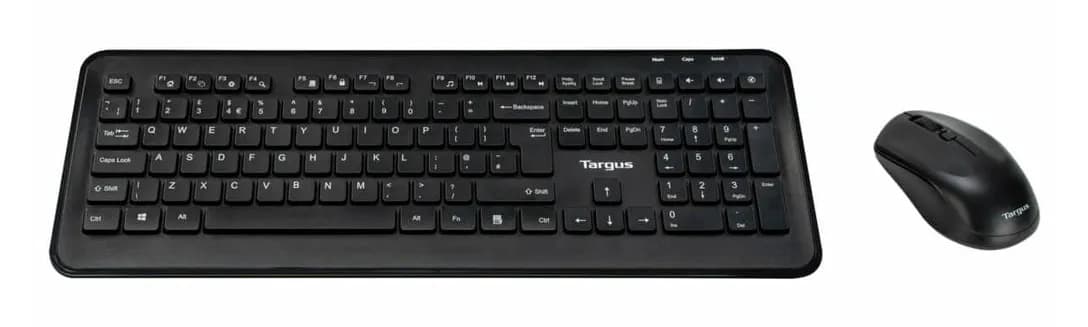 Targus AKM610NO -langaton näppäimistö ja hiiri, musta