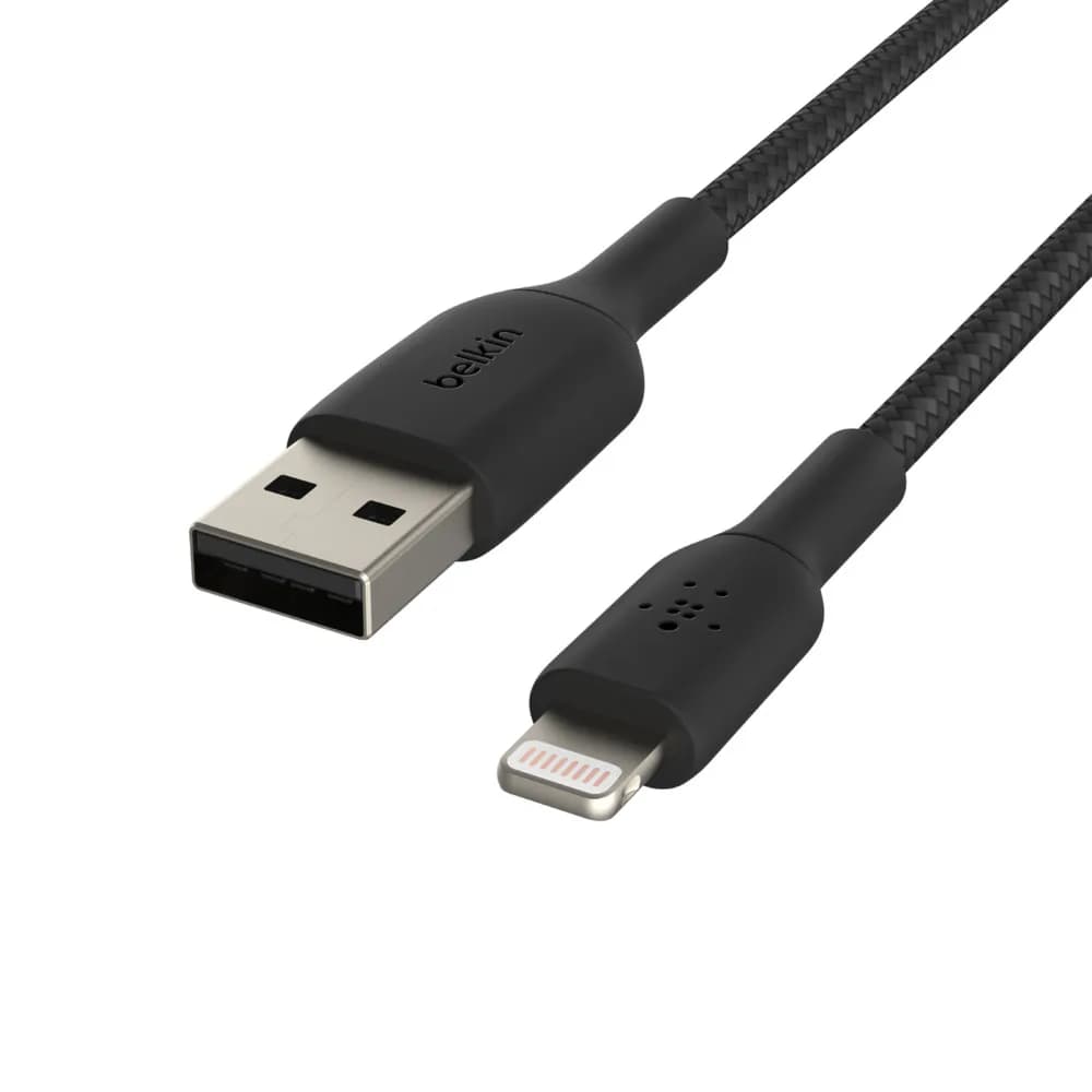 Belkin BoostCharge Lightning – USB-A -kaapeli, 3 m, musta