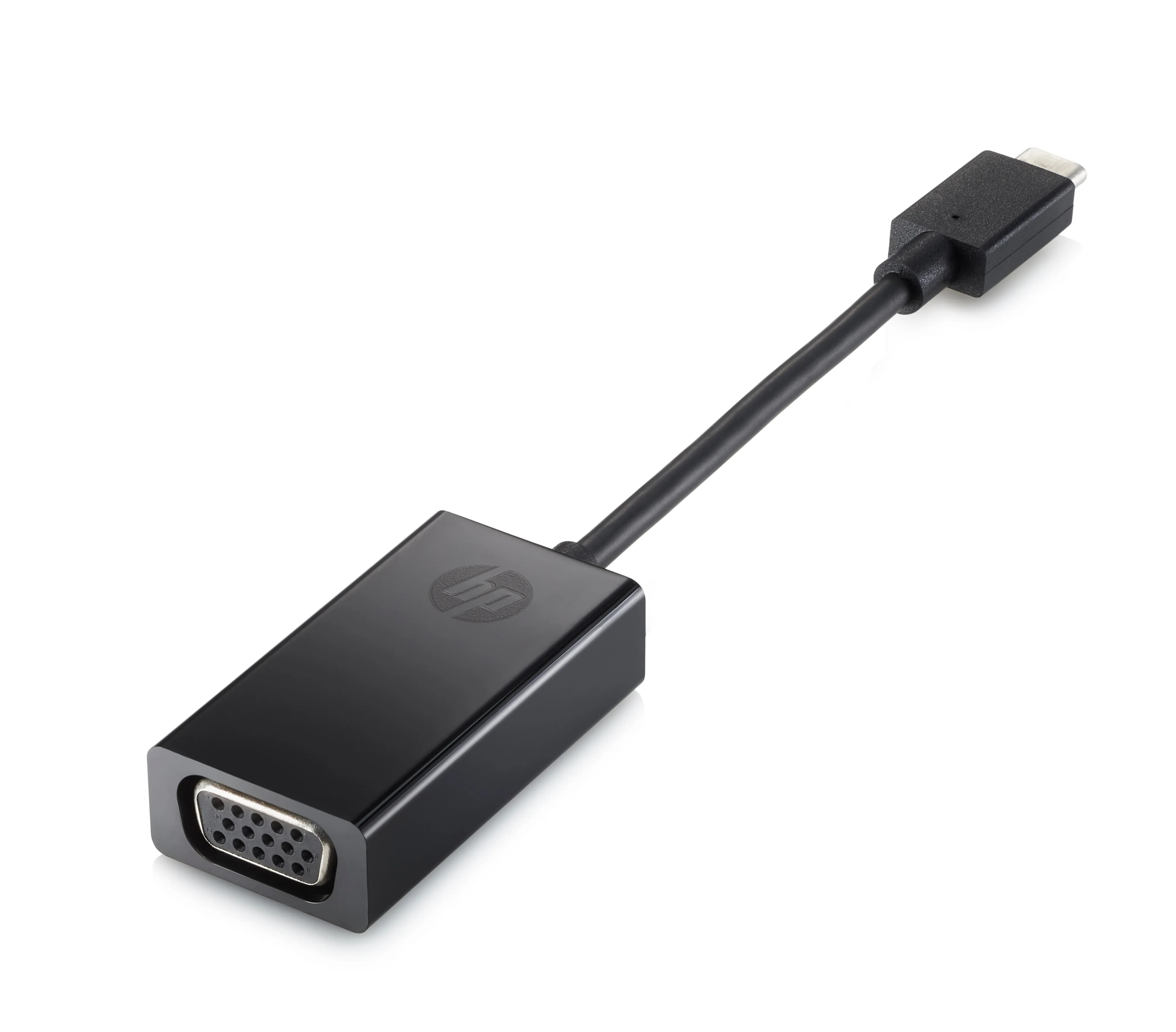HP USB-C to VGA Adapter EU -adapteri, Musta
