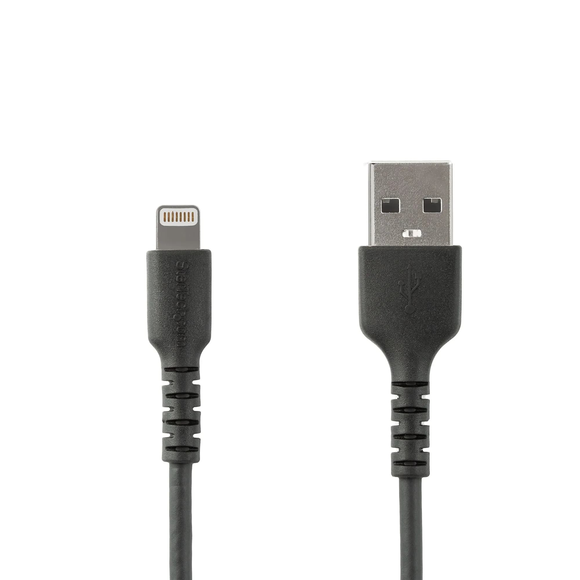 StarTech USB-A – Lightning -kaapeli, 1 m, musta