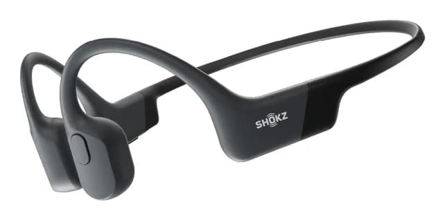 Shokz OpenRun USB-C -langattomat luujohdekuulokkeet, musta