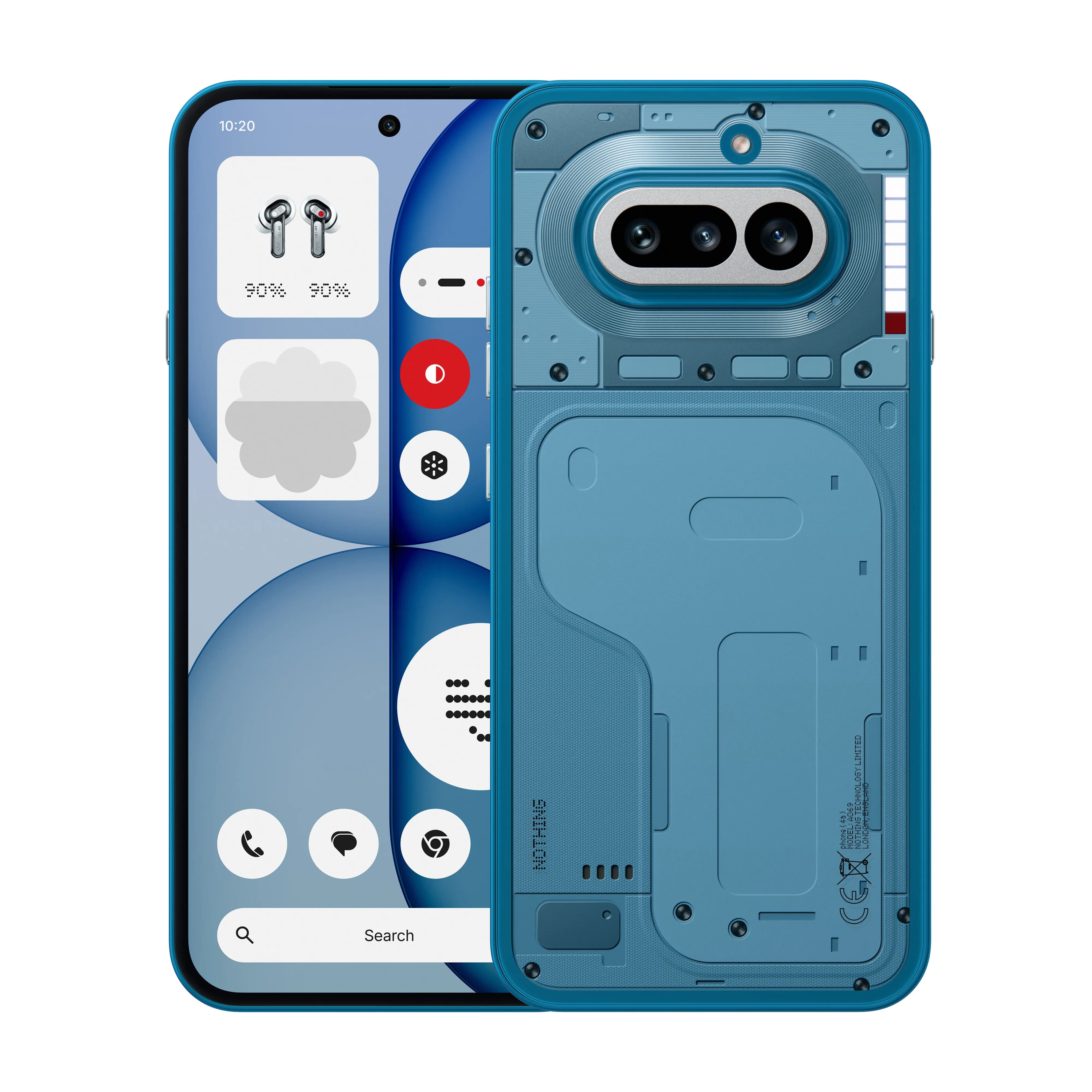 Nothing Phone (4a) 12/256 Gt -puhelin, sininen