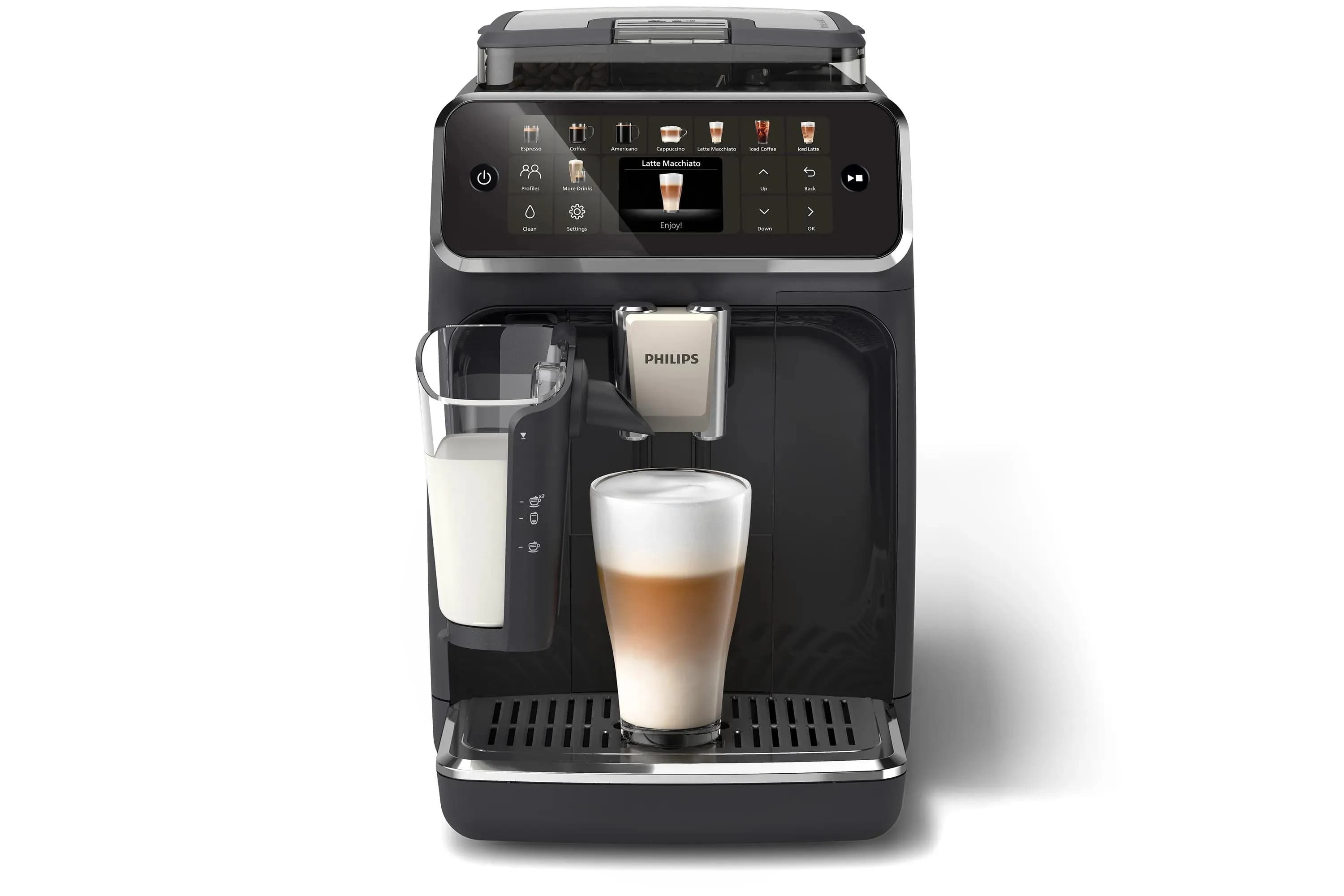 Philips 5500 Series LatteGo EP5541/50 -täysautomaattinen espressokone, musta