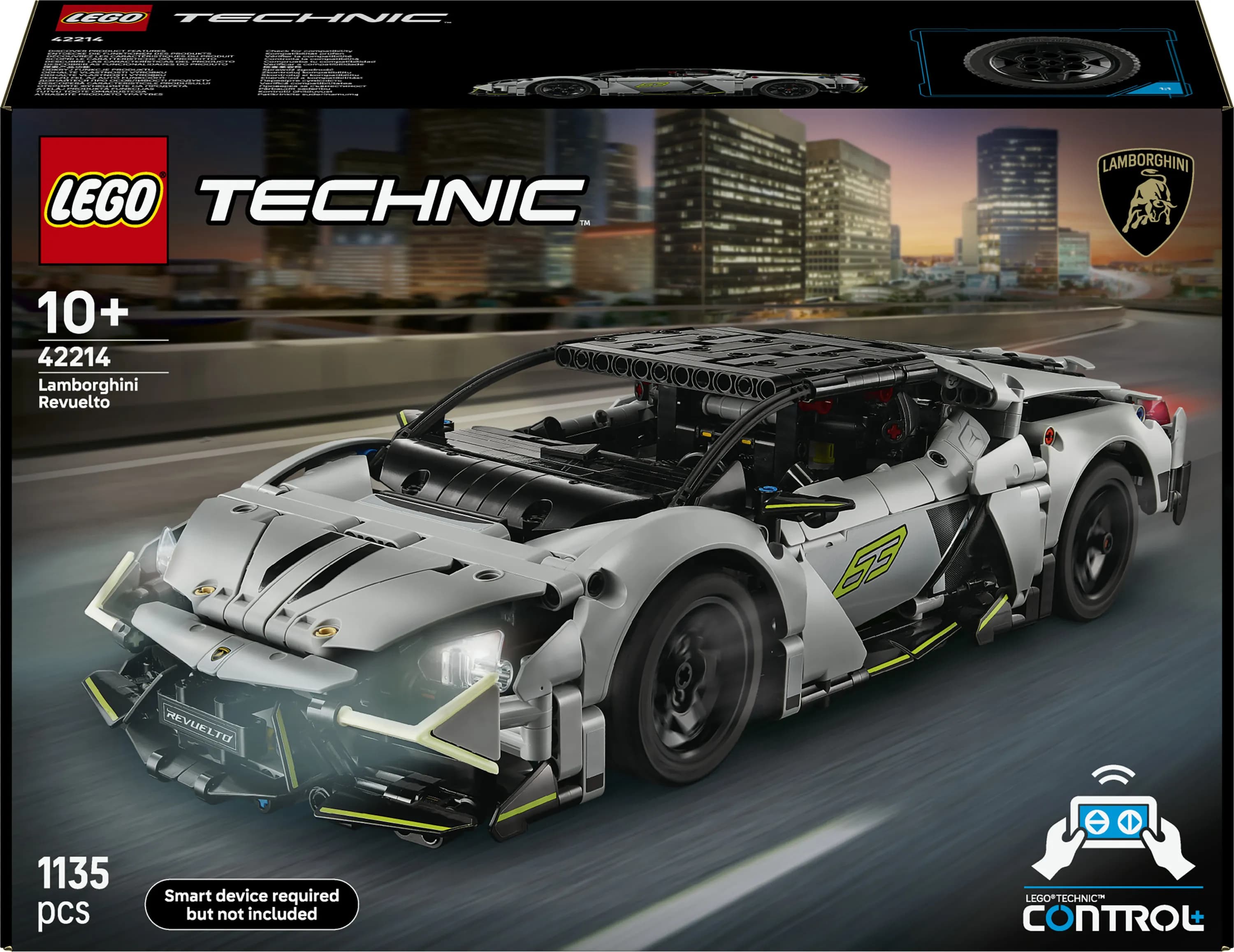 LEGO Technic Lamborghini Revuelto superurheiluauto 42214
