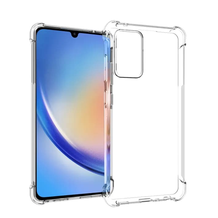 Insmat Impact Cover, Galaxy A34 5G -suojakuori, Läpinäkyvä