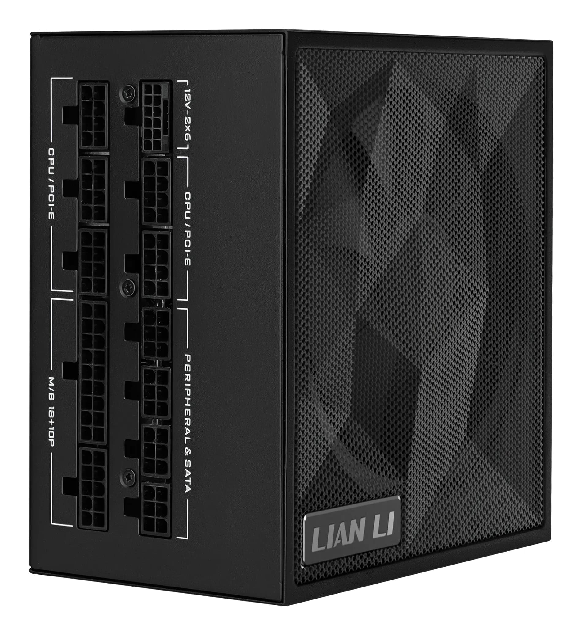 Lian Li SX0850P Black 850W -virtalähde, 80 Plus Platinum