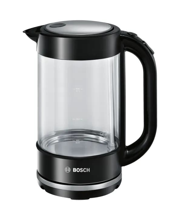 Bosch TWK70B03 -vedenkeitin, 1,7 l, 2400 W, musta