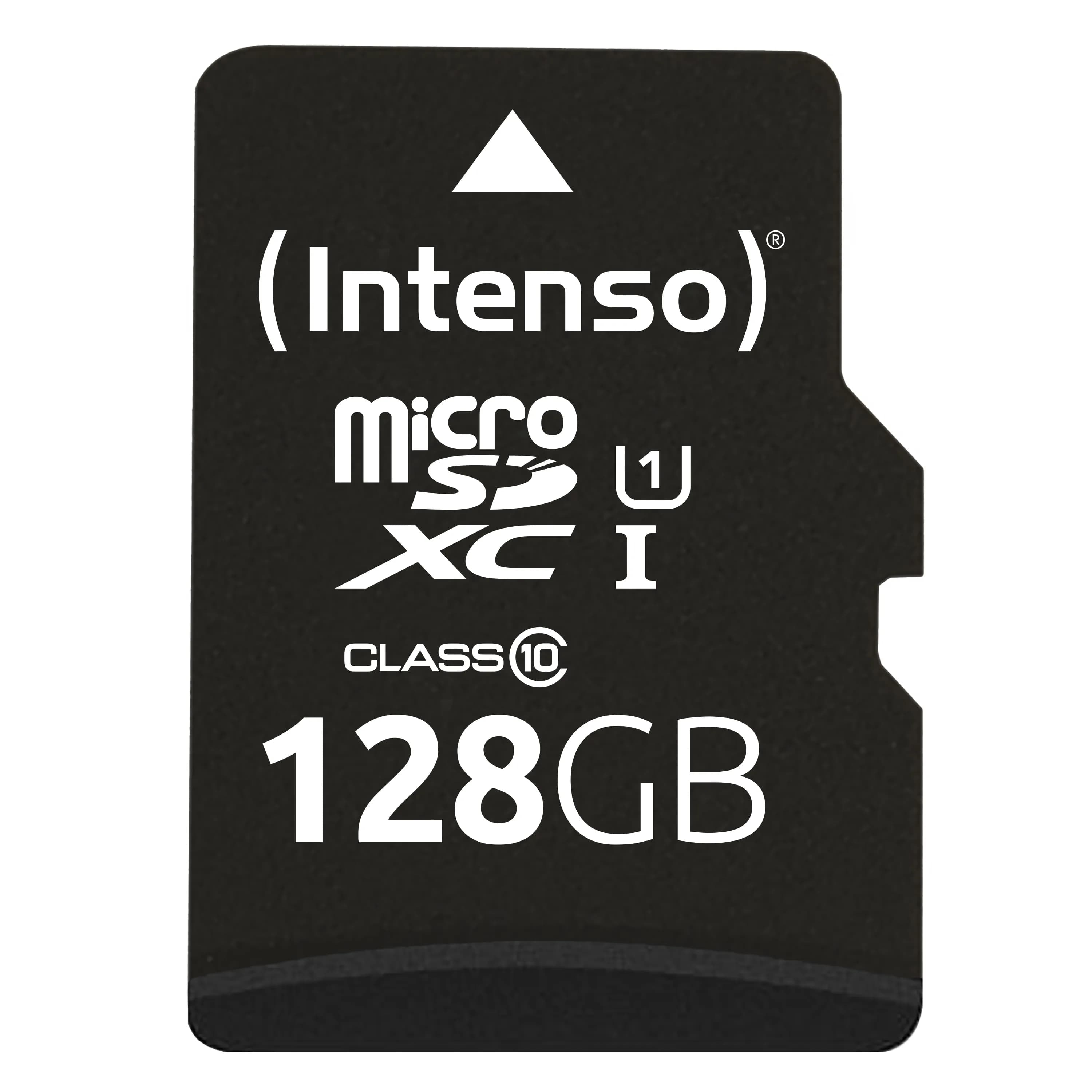 Intenso 128 Gt MicroSDXC UHS-I U1 Class 10 -muistikortti + SD-adapteri