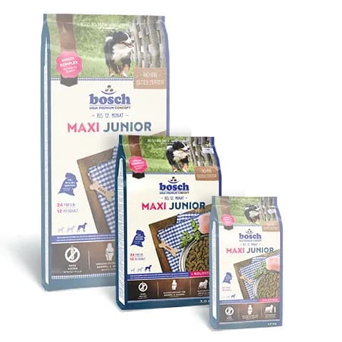 Bosch HPC Maxi Junior Poultry, Koiran kuivaruoka, 3 kg