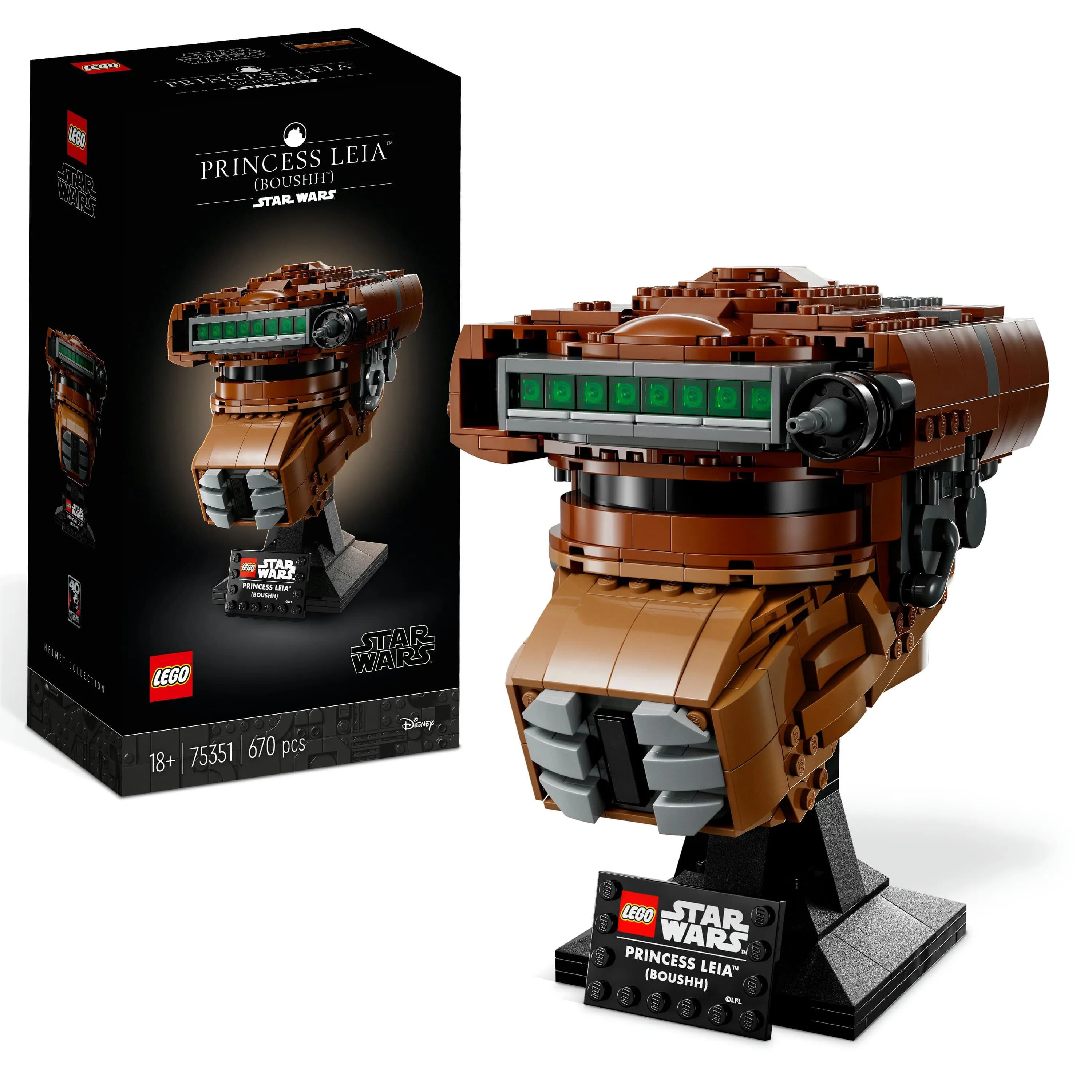 LEGO Star Wars Prinsessa Leian™ (Boushh™) kypära 75351